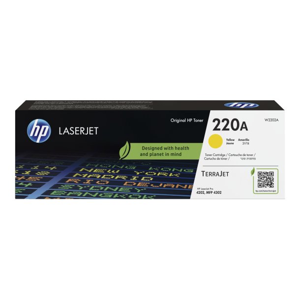 HP 220A Gul 1800 sider Toner