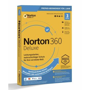 Norton 360 Deluxe 3 enheder 1 r - 25 GB 21427226