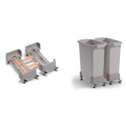 Durabin vogn til affaldspand 60L